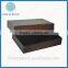 customized simple disign small wooden photo album packaging gift box with lid