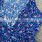 women excess stock lots full print 100%rayon cheap jumpsuit