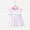 Mom and bab 2017 summer baby children clothes girl nice dress party wear factory price