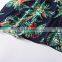 2016 Low Waist Elastic Waistband Special Full Colorful Priting Skirt for Ladies