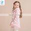 Embossed Flower Girls Boutique Clothes Kid Winter Hoodie Coat With Fleece Lining