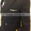 Juqian Good quality custom winter style factory price Green Mens long sleeve airline pilot uniform for captain