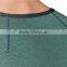 made from cationic fabric mens gym wear t-shirt muscle fitted shirts