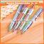  china hot sales cheap price plastic muti-function six color ballpoint pen