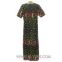 Latest Dress Design Women Summer Flower Dress Long Maxi Dress