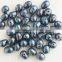 Wholesale 9-10mm Black Freshwater Pearl 2mm Beads