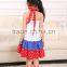 wholesale new hang neck tutu dress,cute print baby girls dress,boutique wave point children dress MC6030501
