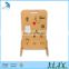 Wholesale kids wooden board game toys wooden Locks and Latches Activity Board toys