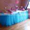 New Arrival Hot Pink Beautiful Rainbow Table Skirts
