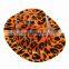 wholesale leopard print party plastic rain hat