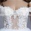 HMY-E283 Simple A-Line Appliqued Lace Fishbone Sexy Charming Lace Spaghetti Strap Wedding Dress 2016