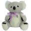 Grey Koala Bear Soft Toy With Ribbon Bowknot Cheap Wholesale Stuffed Animal Baby Koala Plush Toy