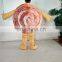 new popular cinamon bun mascot costume,advertising adult bun costume