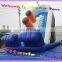 16L giant inflatable wet slide with water pool