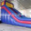 2017 trending productshappy hop inflatable floating bouncy castle with water slide