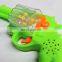 With light and sound plastic revolver gun with candy