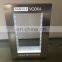 customized acrylic made magnetic floating wine bottle display