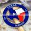 US Style Hard Enamel Texas Badges For Souvenir