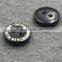 Cheap price candy color 2 holes resin buttons