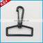 Oem Factory Directly Selling Shiny Bag Accessory Personalize Black Metal Swivel Snap Hook