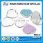 heart shape foldable diamond fancy cosmetic mirror