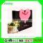 2015 heart shape pattern roll handle paper packing bag for valentine's day