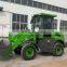 1.2ton 4 wheel drive,12-16.5 tire small hydraulic front mini loader