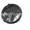 EN124 E600 ductile iron square anti-settling vented self-locking smart manhole cover