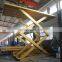 7LSJC Shandong SevenLift cheap smart hydraulic pit scissor lift 3.2T car lift