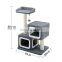 Low height cat tree tower condo cat scratcher for scratching/climbing in Argentina