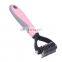 Eco-friendly Anti-skip Handle Pets Fur Remover Brush Tangles & Knots Cats Dogs Grooming Slicker Brush
