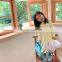 Girls dress stitching long sleeve princess dress