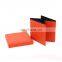 RTS Cube Pouf Modern Home Furniture Waterproof  Foldable  PVC Leather Ottoman Storage