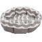 High Quality Round Pet Bed Soft Plush Fabric Dog Bed Washable Warming Bed for Pets