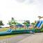 Large Commercial Slip n Water Slide Giant Inflatable Jungle Slip and Slide For Sale