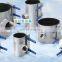 Customized pipe leak repair clamp