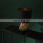 leopard head shape animal statue modern gold desk decoration cheap unique nightstand lamps for hotel office