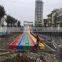 mutong aqua park rainbow adult waterslide fiberglass slide for swimming pool