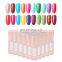 Private label led uv gel polish set 20 colors nails gel with nail tools