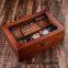 Custom Mens Jewelry Packaging Box Wooden Storage Box With Lock Wood Watch Box Case