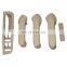 Beige Interior Door Grab Handle Cover Switch Bezel Trim For VW Golf MK4 Set of 5