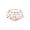 Mini Foldable Basket Collapsible Home Kitchen Counter Top Decor Metal Fruit Basket Stand Bowl Storage