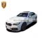 PD style Full Front Bumper Lip Car Parts For BMW 7 Series F01 Fiberglass Materials