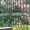 Modern powder coated green steel grating garden fencing