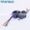 Waterproof Automobile Relay DC12V ,24v 40A 5Pin 4pin Auto Relay + Holder With 105mm Length Wires,Car relay with socket