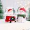 1PC Christmas Crystal Snow Ball Santa Claus Glass Ball Desktop Decoration Christmas New Year Gift Home Decoration