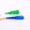 5meters SC Simplex Single mode G652D Fiber Optic Patch cord Fiber Jumper patch cord sc/upc-sc/apc