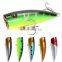 5 colors 7cm, 9.3g Hot Selling Fishing Bait Popper Lure Saltwater Topwater Hard Lure