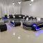 Italian LED light sofa set furniture living room sofas