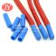 made in china round shoelace plastic aglet custom two-tone shoelce with aglet tips shoe string aglet cord ends